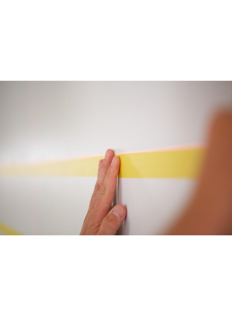 FROGTAPE CF 160 Multi-Use Painter's Tape with PAINTBLOCK for Delicate Surfaces, 24mm x 55m, Yellow, 1 Roll (105550) - Image 1