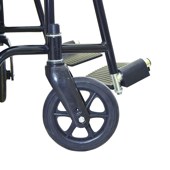 eOneAid Wheelchair Footrest - Replacement Plastic Foot Plate For Left & Right Side Of Wheelchairs | Easy Install (Pack Of 2) - Image 3