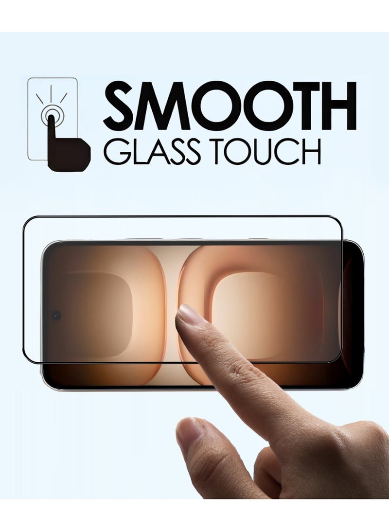 Yunpy 2 Pack Tempered Glass Screen Protector for Infinix Hot 70, 9H Hardness HD Clear Anti-Scratch Anti-Fingerprint Bubble-Free Case Friendly Screen Protector - Image 4