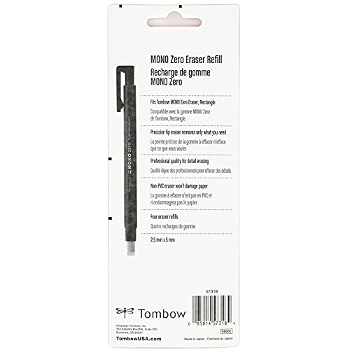 Tombow Mono Eraser Refill (57318), White - Image 2