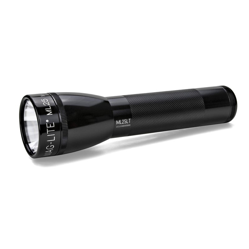 Maglite ML25LT LED 2-Cell C Flashlight, Black - Image 1