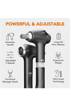 Breo Breo MG2 Massage Gun with Extension Handle  - Image 3
