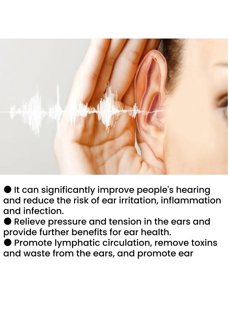 EELHOE قطرات الأذن، زيت عضوي عشبي للأذن لتخفيف ألم الطنين، زيت أذن عشبي طبيعي وآمن للحفاظ على التنظيف والتجفيف، للأطفال والحيوانات الأليفة، (30 مل) - Image 4