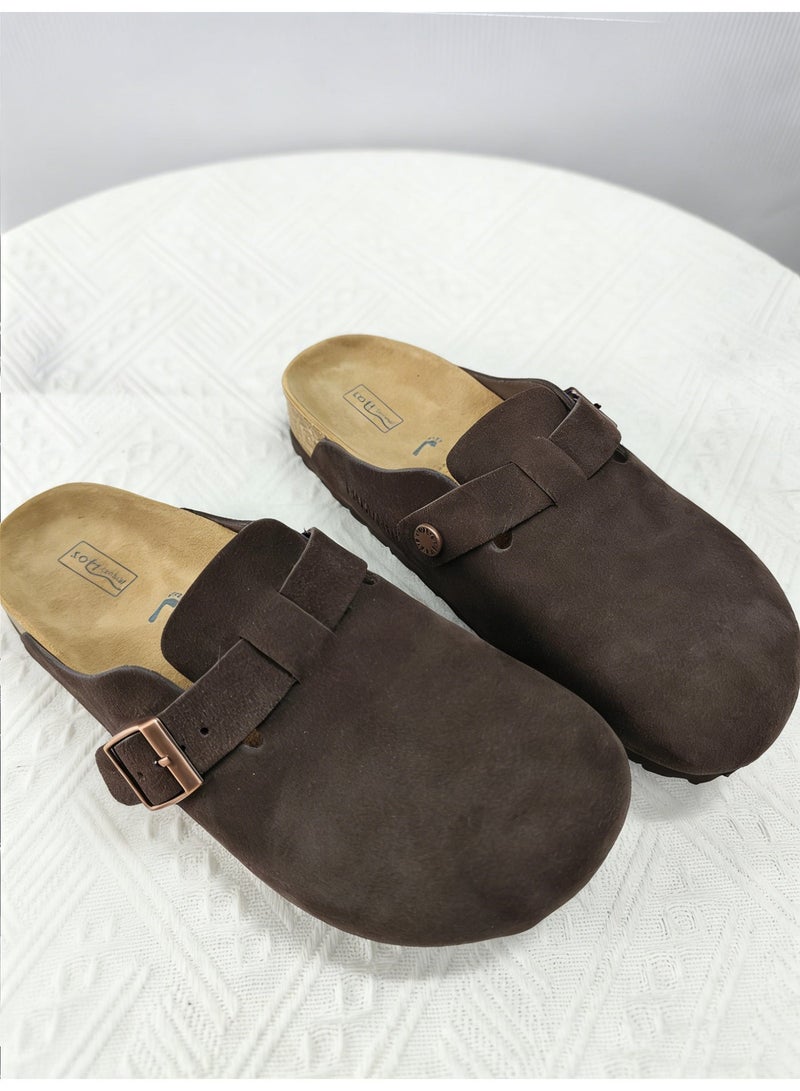 Birkenstock Boston Soft Footbed Suede Clogs - Image 3