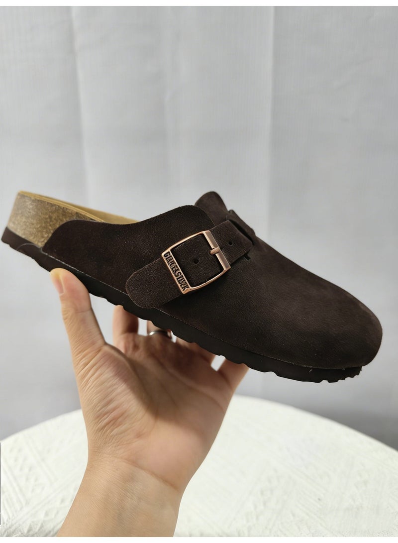 Birkenstock Boston Soft Footbed Suede Clogs - Image 4