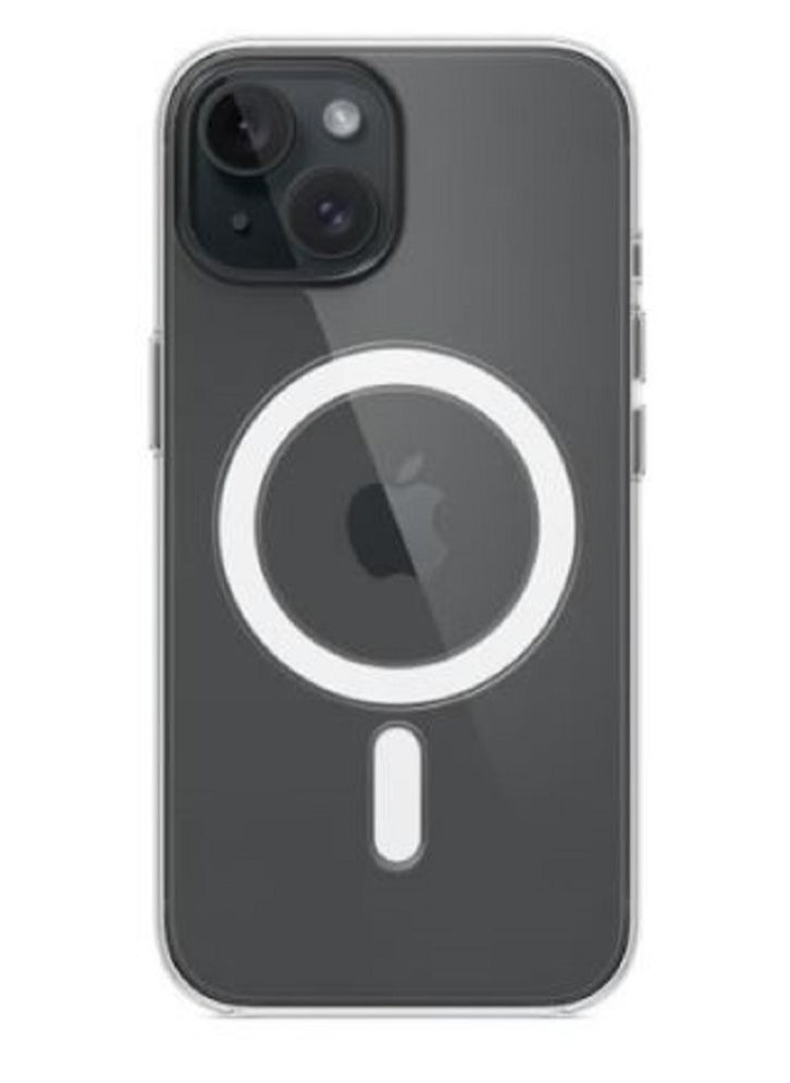 Generic - Protection Case Cover With Magsafe for Apple iPhone 15 Clear - Image 1