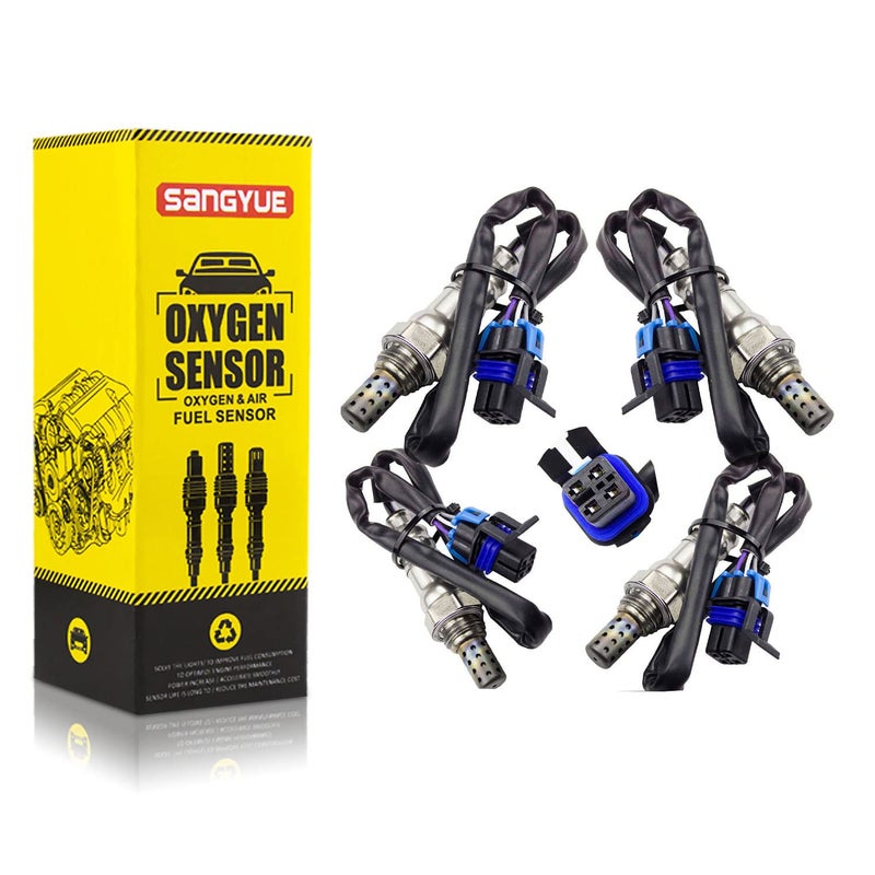Sangyue 4x Oxygen O2 Sensor for GMC Acadia and Chevrolet Caprice 3.6L (2012-2016) - Image 1