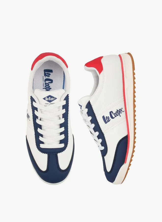 Women Colourblock Lace-Up Ankle Sneakers