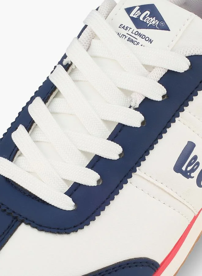Lee Cooper NAVY Women Colourblock Lace-Up Ankle Sneakers for Women | Best Price UAE
