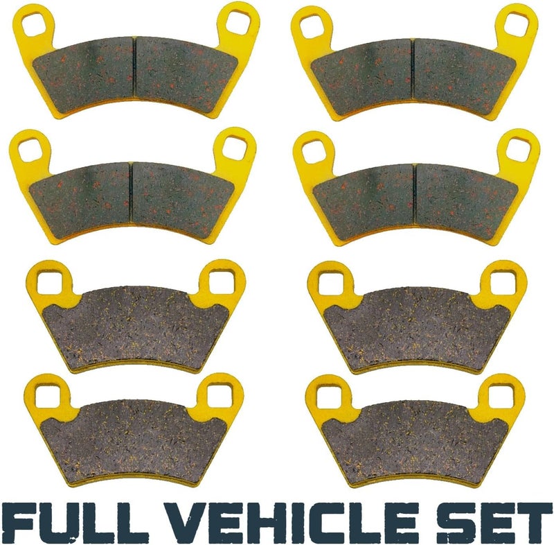 Traild Ceramic Brake Pad Set For Polaris Ranger 500, 570, 700, XP 800, XP 900, XP 1000, Brutus, Diesel, EV 2008-2025 Front & Rear - Image 4
