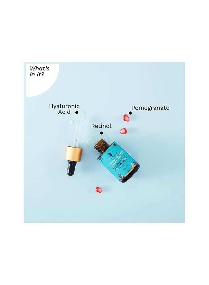 PILGRIM PILGRIM Korean 0.5% Retinol and 1% Hyaluronic Acid Lift and Firm Anti Aging Serum  30ml - Image 5