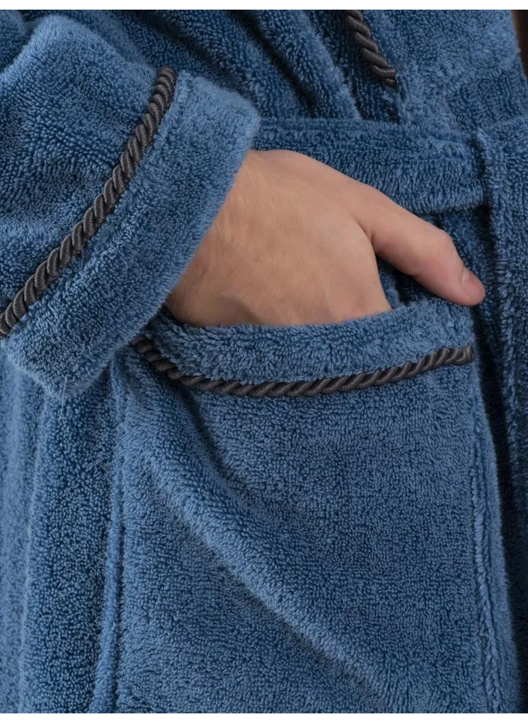 Ender Home Micro Cotton Shalyaka Bathrobe Combed Cotton Soft Soft Bath Robe