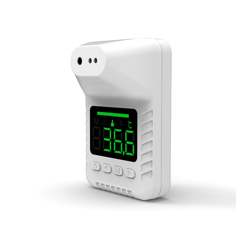 Infrared Thermometer: White Non-contact Thermometer - Fast Measurement ±0.2℃ High Precision With ℃/℉ Switch for School Station Supermarket Clinic Family Use - Image 1