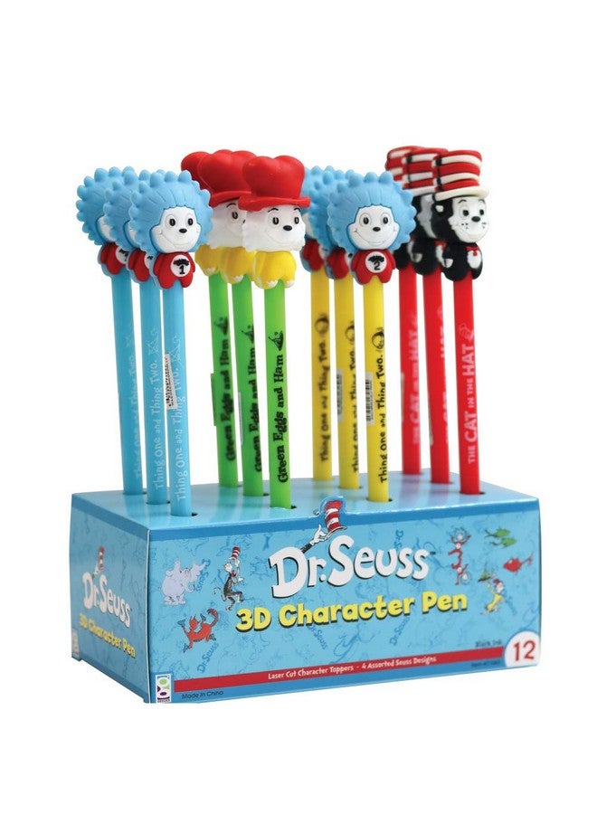 Geddes D Geddes Dr. Seuss 3D Character Ink Pens (Pack Of 12) - Image 3