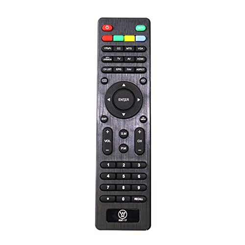 UBay RMT-17 RMT17 Remote Control Replacement for Westinghouse TV LD2480 LD3280 VR2218 VR3215 VR2418 EW24T3LW EW24T7EW W19S4JW LD3240 EW32S3PW EW19S4JW EW24T3LW - Image 2