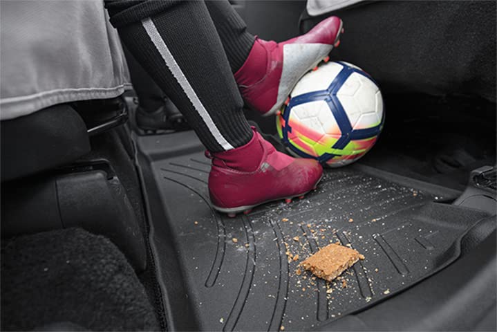 WeatherTech سجاد أرضي مخصص WeatherTech لسيارة نيسان ألتيما - الصف الأول (441181)، أسود - Image 4