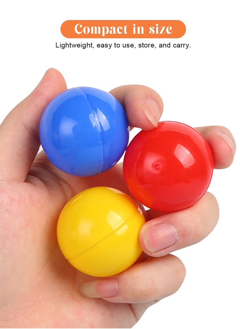 HomarKet 32pcs Openable Bingo Raffle Balls 40MM Table Activity Plastic Hollow Pong Balls for Raffles Game Entertainment DIY Project,Parties  - Image 4