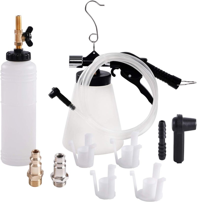 YSTOOL Brake and Clutch Fluid Pneumatic Vacuum Bleeder Tool Kit - Image 1