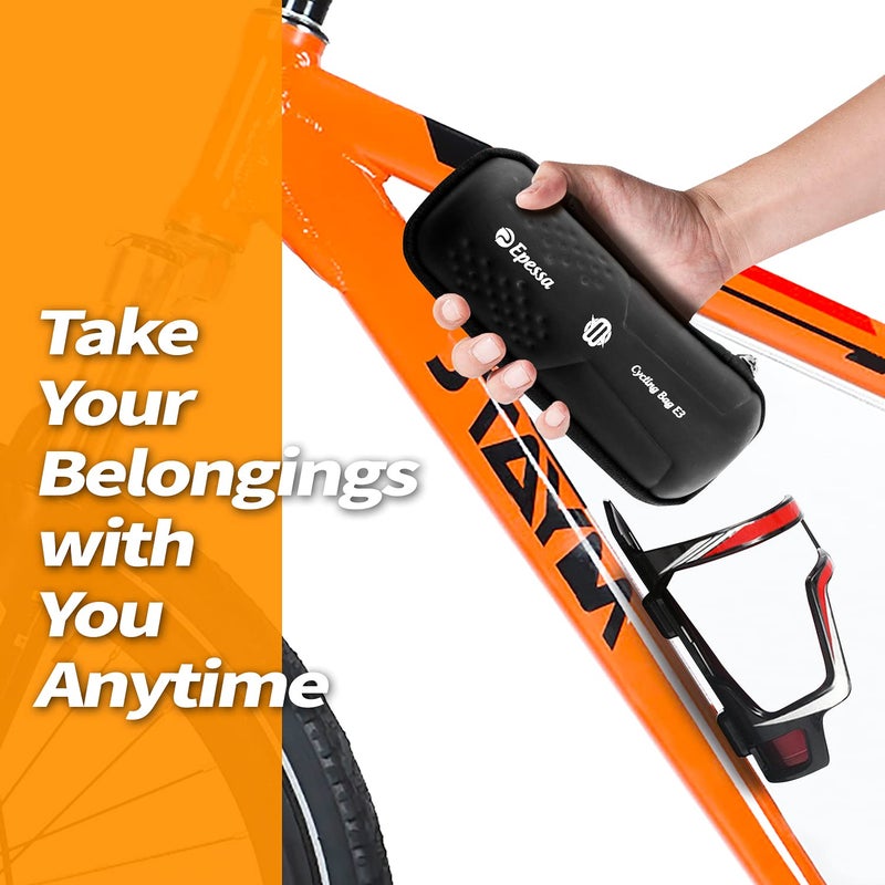 Epessa Bicycle Bike Storage Bag for Water Bottle Cage,Bicycle Repair Tool Bag with Sealed Zipper for Bicycle Water Bottle Cage (for Water Bottle Cage) - Image 3