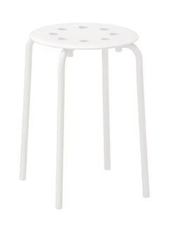 SKY-TOUCH SKY-TOUCH 1pcs Stackable Marius Stool, Durable Plastic & Steel, Lightweight, Space-Saving, Anti-Slip Legs, Holds Up to 80kg, Ideal for Indoor/Outdoor Use–Home,Office,Bar,School,Lab  - Image 1