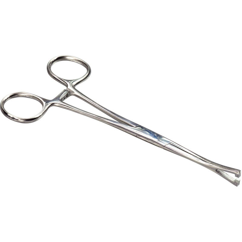 HTS 164P1 6.25" Triangle Slotted Locking Pennington Forceps - Image 1