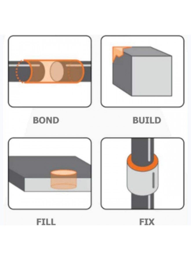Bondic LED UV Liquid Plastic Welder Refill Cartridges, Cures Quickly, Adhesive Repair for Home, Garage, Outdoors, etc. - 2 Refill Tubes - Image 2