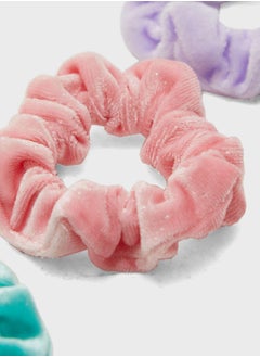 Claires Kids 3 Pack Velvet Headband  - Image 3