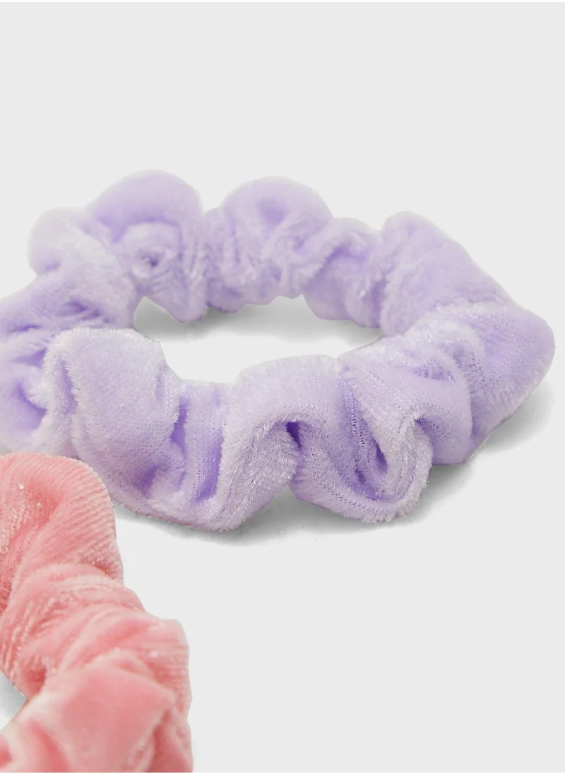 Claires Kids 3 Pack Velvet Headband