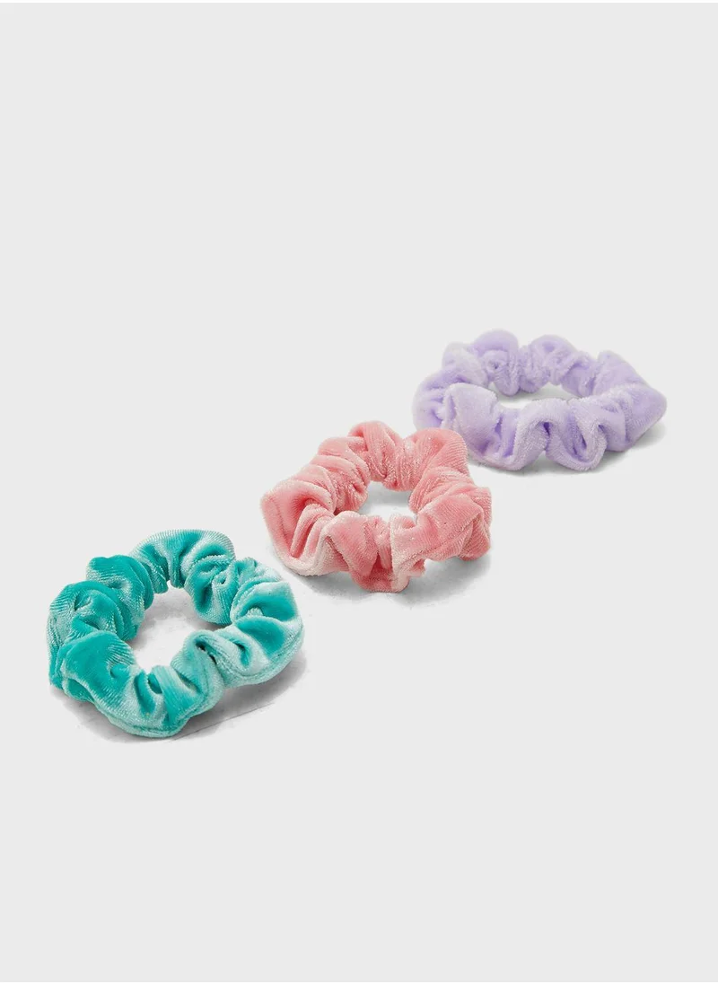 Claires Kids 3 Pack Velvet Headband