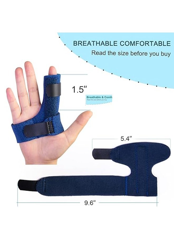 Ocean Finger Brace for Right Hand, Trigger Finger Splints for Arthritis Pain Tendon Injury, Broken Mallet Finger Stabilizer Supports for Dislocated Knuckle Immobilizer Wrap  - Image 5