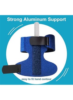 Ocean Finger Brace for Right Hand, Trigger Finger Splints for Arthritis Pain Tendon Injury, Broken Mallet Finger Stabilizer Supports for Dislocated Knuckle Immobilizer Wrap  - Image 4