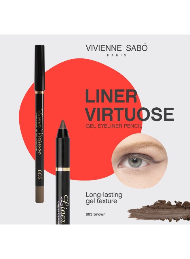 Vivienne Sabo قلم تحديد العيون جل من فيفيان سابو لون 603 - Image 1