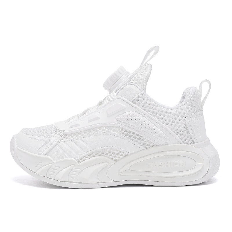Mesh Sneakers Lightweight Flexible Sole Walking Shoes For Kids Indoor And Outdoor Activities - Image 1