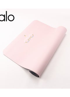 alo alo yoga natural rubber PU Yoga mat non-slip absorbent sweat fitness skip rope cushioning mat  - Image 1