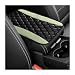 Dickno Car Center Console Cushion Pad Universal Leather Waterproof Armrest Seat Box Cover Comfortable Auto Armrest Cover Protector Car Interior Decor Accessories for Most Vehicles Green - Image 2
