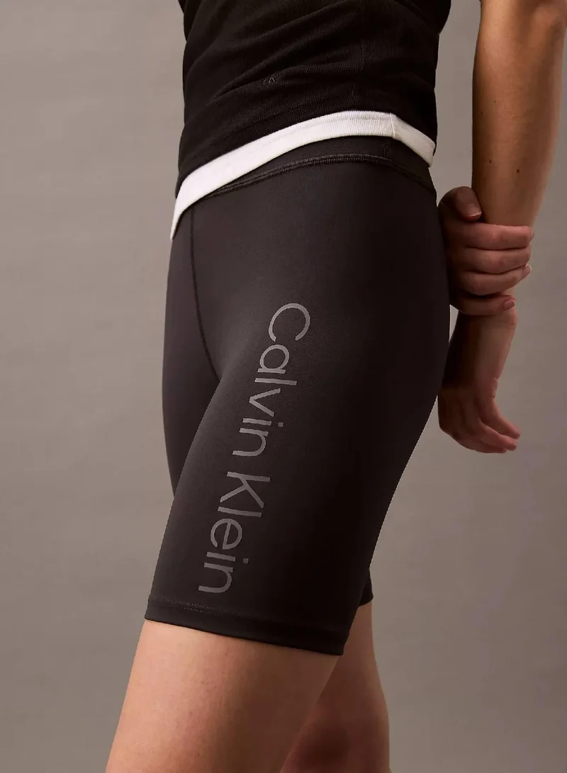 Calvin Klein Black Tight Gym Shorts for Women | Best Price UAE