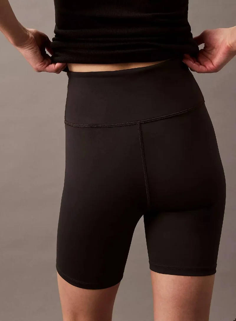 Calvin Klein Black Tight Gym Shorts for Women | Best Price UAE