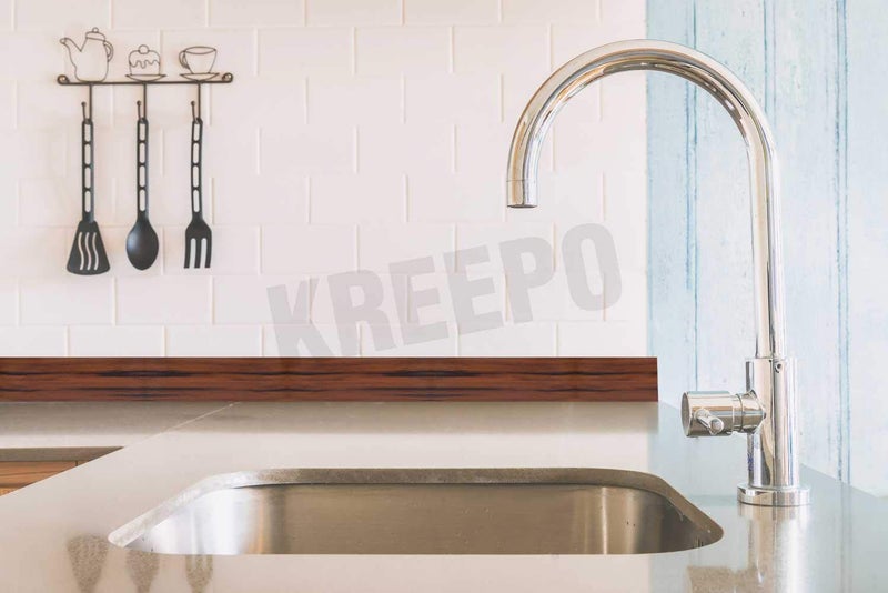 KREEPO Waterproof Waist Line Wall Sticker Self Adhesive Baseboard Wallpaper Border Roll Decals Home Decor Film (Size 4Inch x 40m) (Wood-9) - Image 5