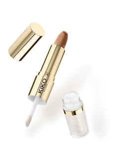 KIKO MILANO Holiday Wonderlights Festive Duo Lipstick And Gloss Dazzling Chestnut  - Image 3
