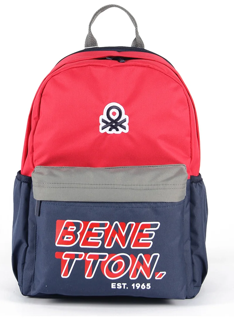 يونايتد كولورز أوف بينتيون . Double Compartment Backpack 03842