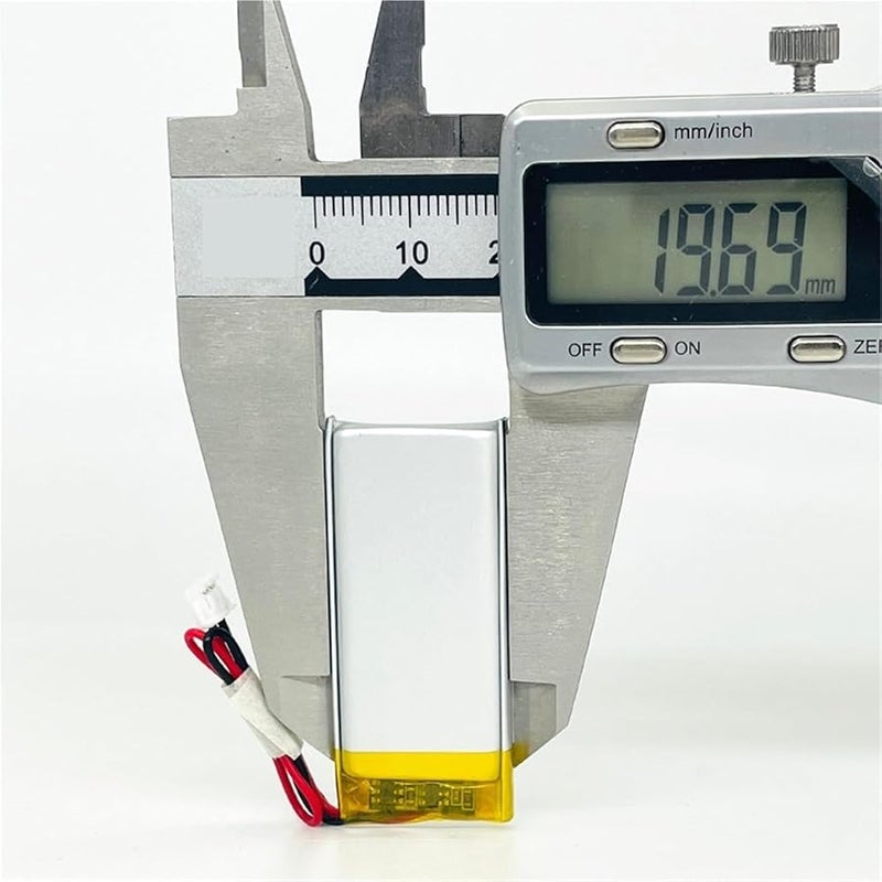 502045 3.7 فولت 440 مللي أمبير ساعة بطارية ليثيوم بوليمر قابلة لإعادة الشحن خلية ليبو 1 قطعة - Image 3