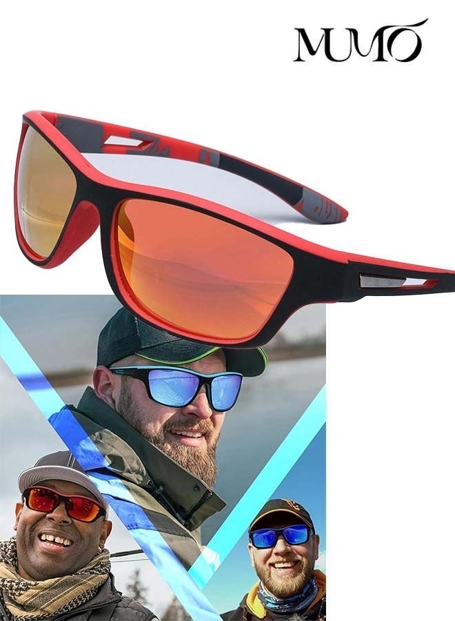 MUMO Polarized Sports Sunglasses for Men Driving Cycling Fishing Sun Glasses 100% UV Protection Goggles - Image 1