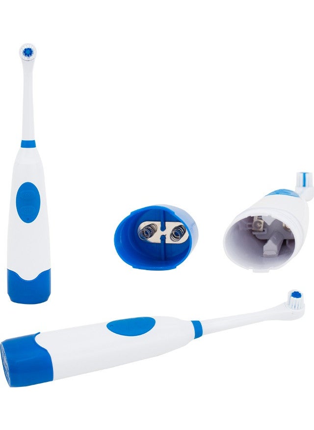 Powermaster G-08 Battery Operated Automatic Toothbrush with Rotating Head 3 Spare Heads - pzsku/Z9B40978201F22470B41AZ/45/_/1736945695/6d7322f6-1a63-4b29-8b5b-a4b9316142f9