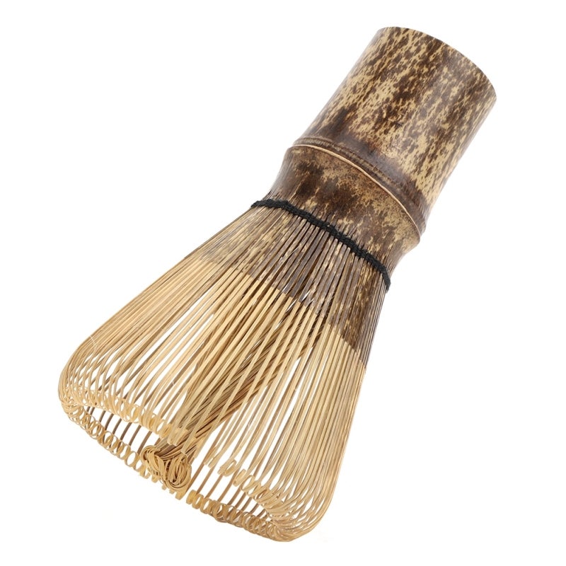Bamboo Matcha Whisk 120 Prongs High-Quality Natural Bamboo - Smooth Surface Dense Spikes Japanese Style Whisk for Japanese Tea Ceremony Matcha Preparation - Image 4