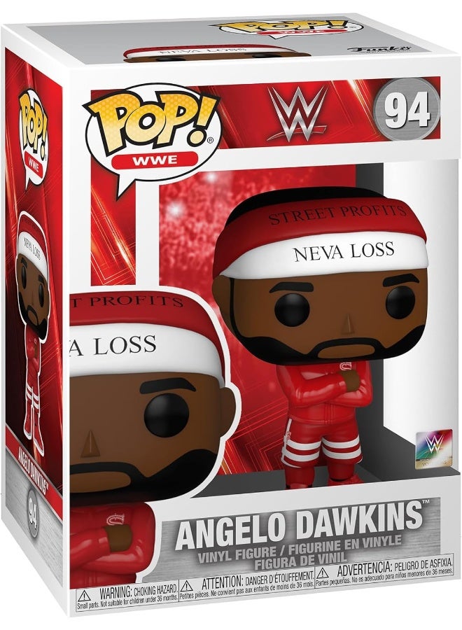 Funko 56809 Pop! WWE: Street Profits - Angelo Dawkins Vinyl Figure - Image 1