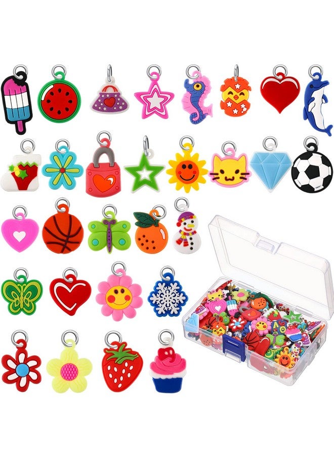 ووانجر 210 جهاز كمبيوتر شخصى سيليكون سوار سحر المطاط سوار سحر أساور صغيرة المعلقات تلوح في الأفق الزملاء سحر تلوح في الأفق الأربطة المطاطية صنع عدة للمجوهرات قلادة DIY سحر أساور 30 أنماط - Image 1