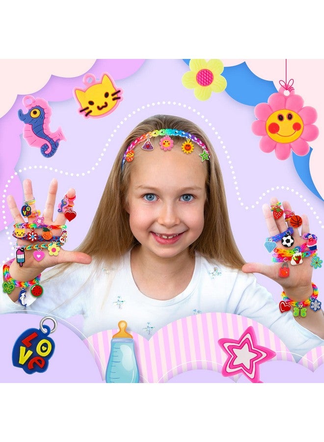 ووانجر 210 جهاز كمبيوتر شخصى سيليكون سوار سحر المطاط سوار سحر أساور صغيرة المعلقات تلوح في الأفق الزملاء سحر تلوح في الأفق الأربطة المطاطية صنع عدة للمجوهرات قلادة DIY سحر أساور 30 أنماط - Image 4