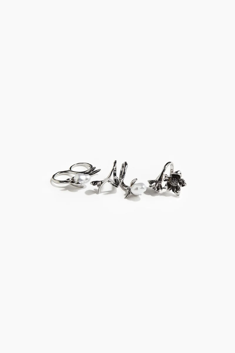 H&M 3-pack rings