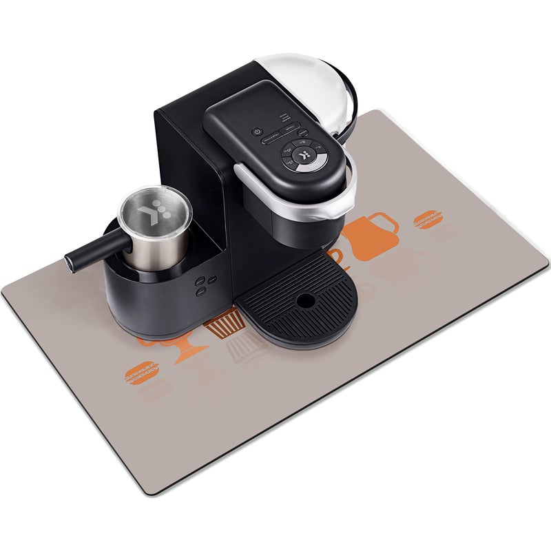 Golener Thick Counter Protector Absorbent Coffee Machine Spill MatCoffee Machine protectorDesk protectorPrevent MovingCoffee Mat Placemats Under Any Drink CoffeeTea