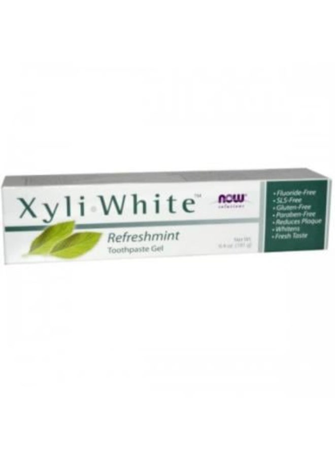 NOW XyliWhite Refreshmint Toothpaste Gel, 181g